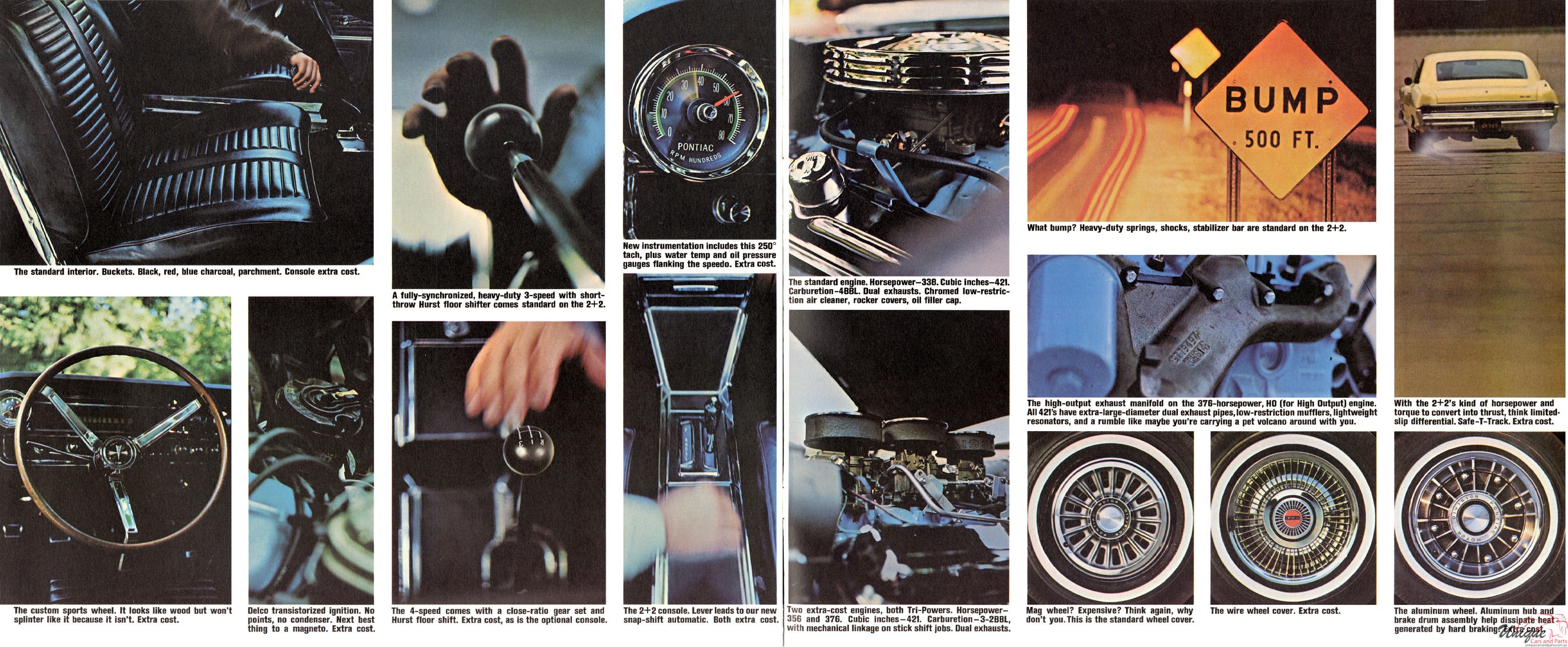 1965 Pontiac Performance Brochure Page 3